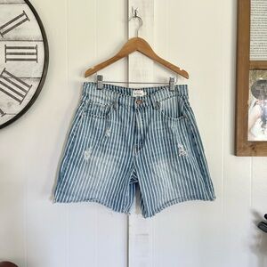 Bohme Shorts pinstriped